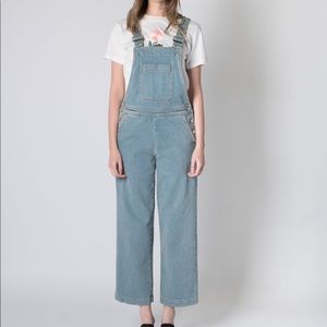 Alexa Chung Denim Overalls